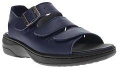 Women's Breezy Walker Sandal by Propet in Navy (Size 9.5 XW)