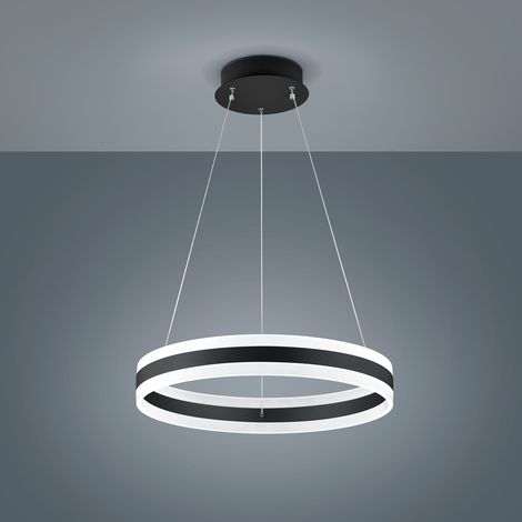 Helestra LED-Pendelleuchte LIV 60cm schwarz 26/1792.22 4022671113298