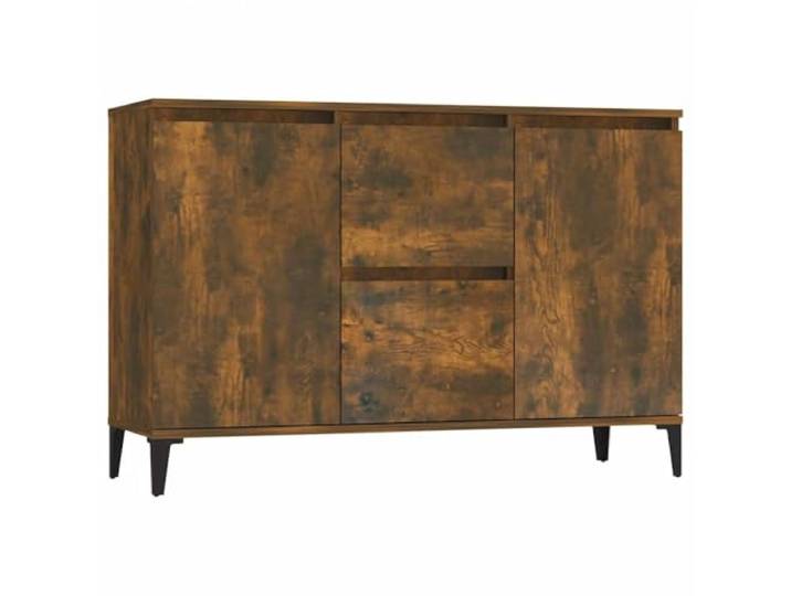 vidaXL Sideboard Kommode Anrichte Schrank Beistellschrank Mehrzweckschrank Standschrank Wohnzimmer Flur Räuchereiche 102x35x70cm Holzwerkstoff