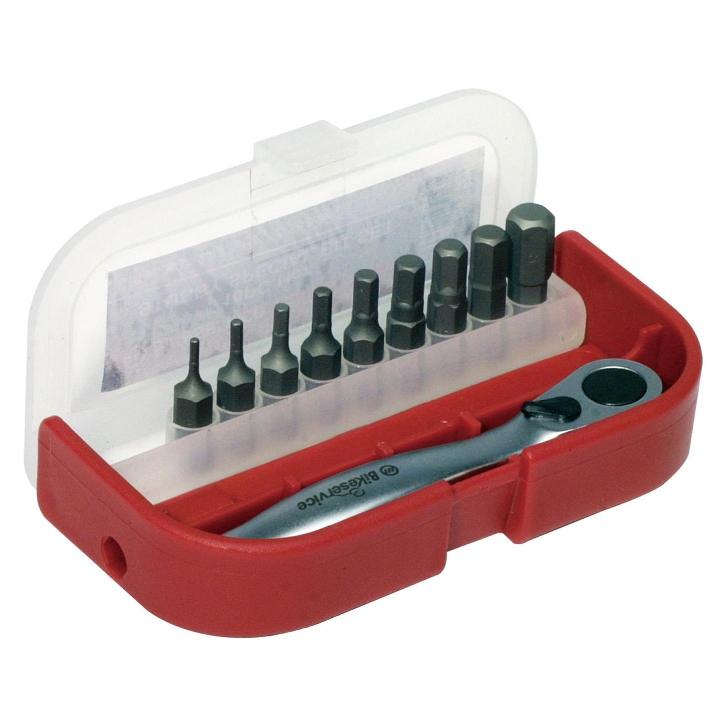 Bikeservice Bitstz M Umschltknr Bst 10tlg In6knt (Innensechskant) (BS6006)
