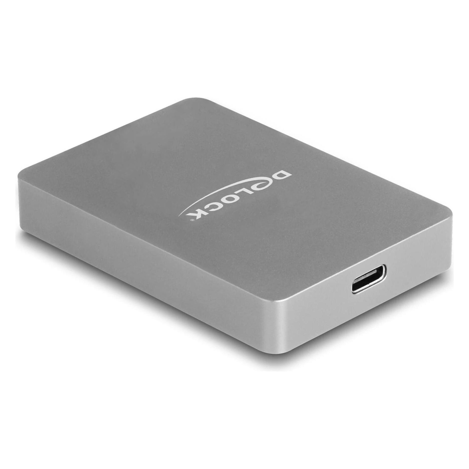 Delock USB Type-C Card Reader im Aluminium Gehäuse für CFexp (USB-C) (91008)