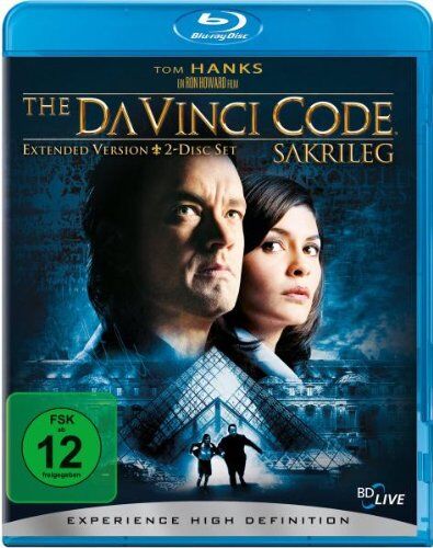 Ron Howard - The Da Vinci Code - Sakrileg (Extended Version) [Blu-ray] - Preis vom 10.10.2026 11:48:34 h