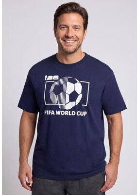 Men's Big & Tall FIFA 2026 Soccer Ball Tee by FIFA in Navy (Size 4XL)