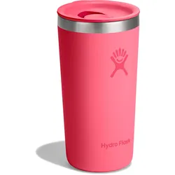 Hydro Flask 12 OZ All Around Tumbler Press-In Lid Becher - STK - popstar pink