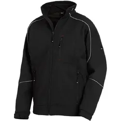 Softshelljacke "DIRK" schwarz - XS - schwarz