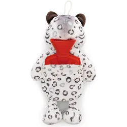 NICI, Bettflasche, 62447 Wärmflasche Schneeleopard Eleni Snowbell 350ml (0.35 l, Bettflasche mit Bezug)