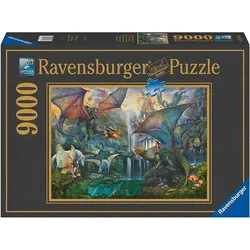 RAVENSBURGER 16721 Puzzle 9000 Teile Zauberwald: Drachenwald