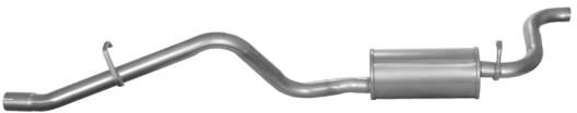 Vegaz Endschalldämpfer Fs116 Hinten Für Ford
