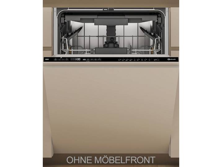BAUKNECHT vollintegrierbarer Geschirrspüler BK7IPA15BM6L0, 15 Maßgedecke, Besteckschublade, PowerClean Pro, Maxi Space