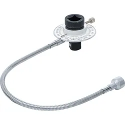 BGS Drehwinkel-Messgerät mit Magnetarm | Antrieb Innenvierkant 20 mm (3/4"")