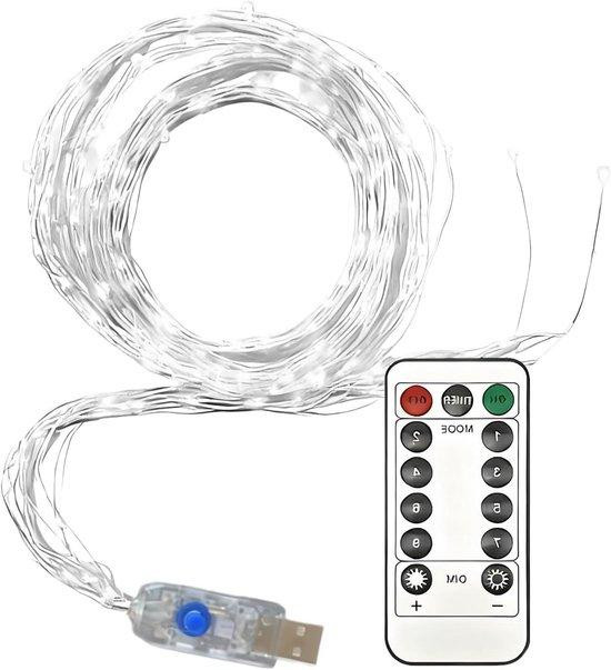WAN Cascading Twinkling Lights Waterval Verlichting Warm Wit - 100 cm