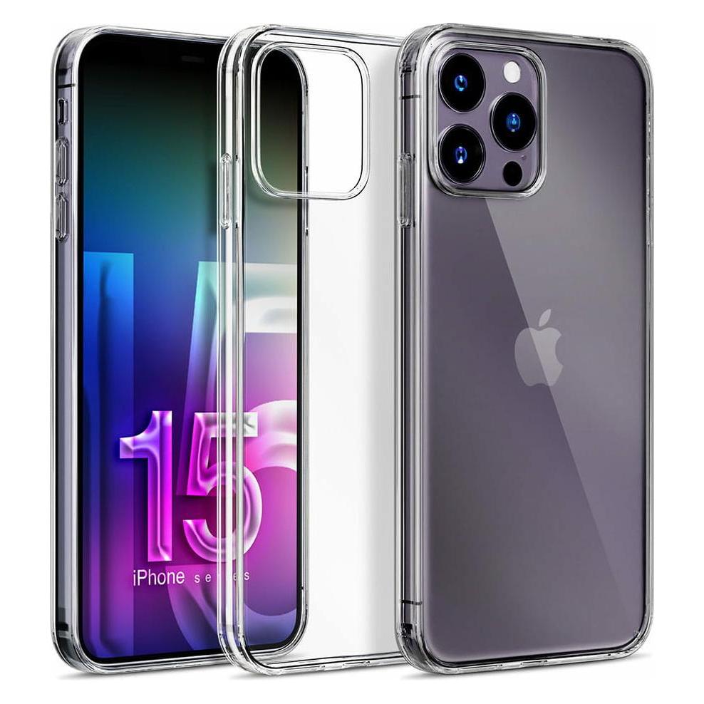 3MK Clear Case iPhone 15 Pro Max 6.7" (Apple iPhone 15 Pro Max) (3mk Clear Case(454)-0)