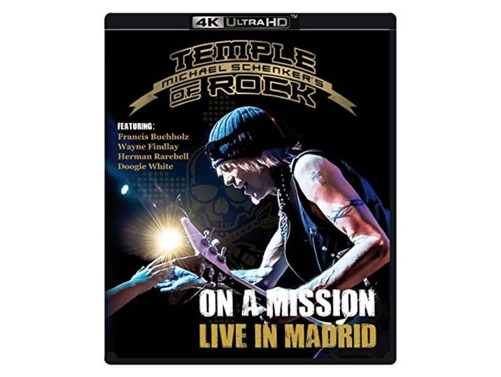 Michael Schenker - Temple of Rock/On A Mission - Live In Madrid (4K Ultra HD)