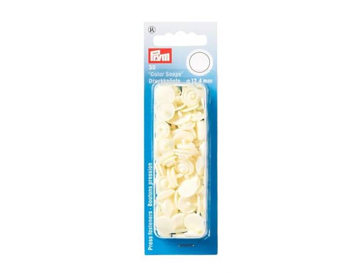 Prym Drukknopen 12.4mm parel - 30st
