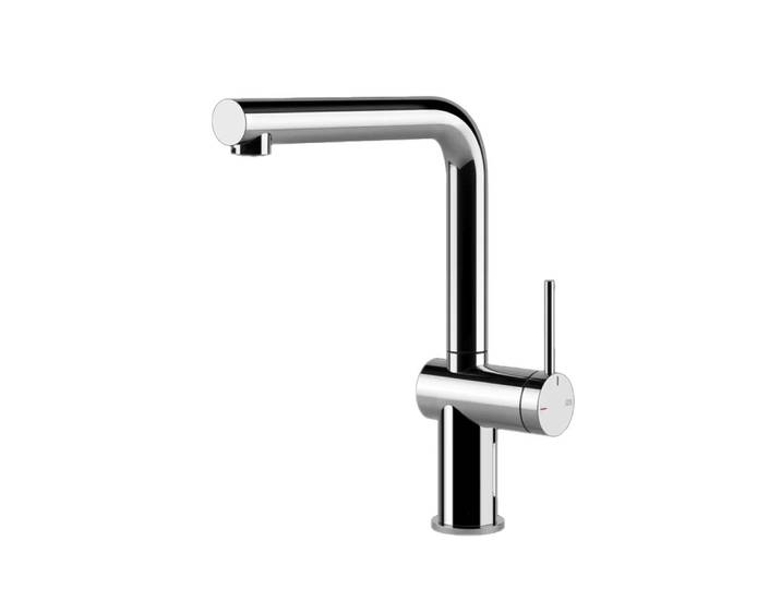 GESSI mitigeur avec bec pivotant 60431 INEDITO (Chrome - Métal)