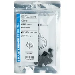 Smartkeeper NL03P1BK Schnittstellenblockierung RJ-45 Schwarz 12 Stück(e)