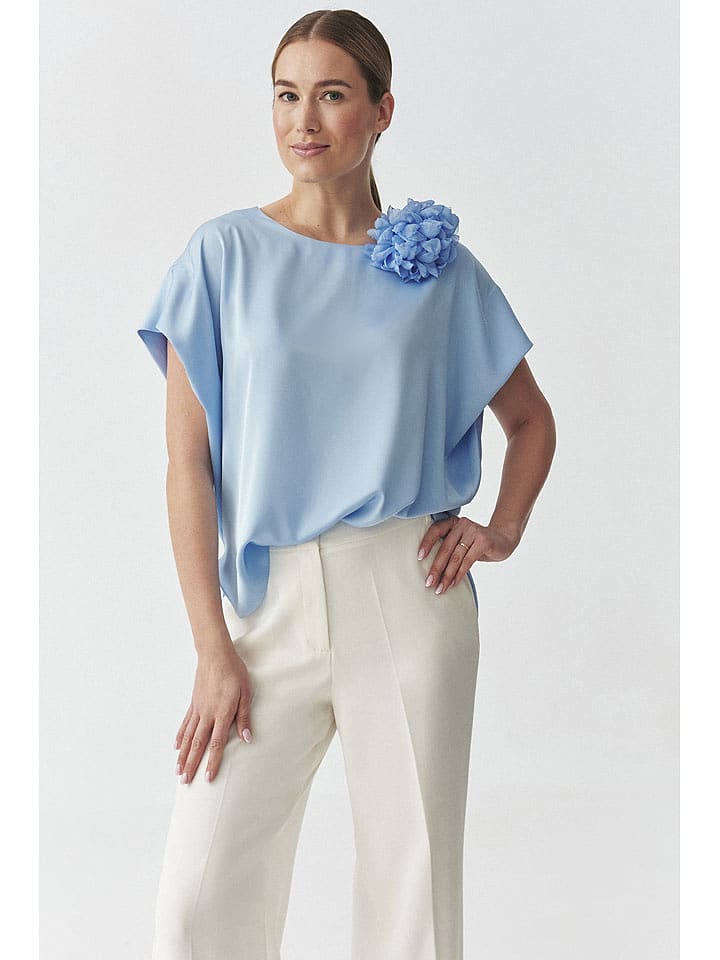 TATUUM Bluse in Hellblau - 38