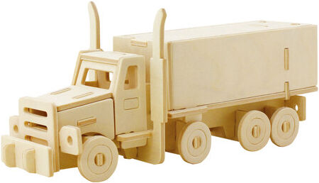 Holzbausatz Lastwagen, 19 x 8 cm