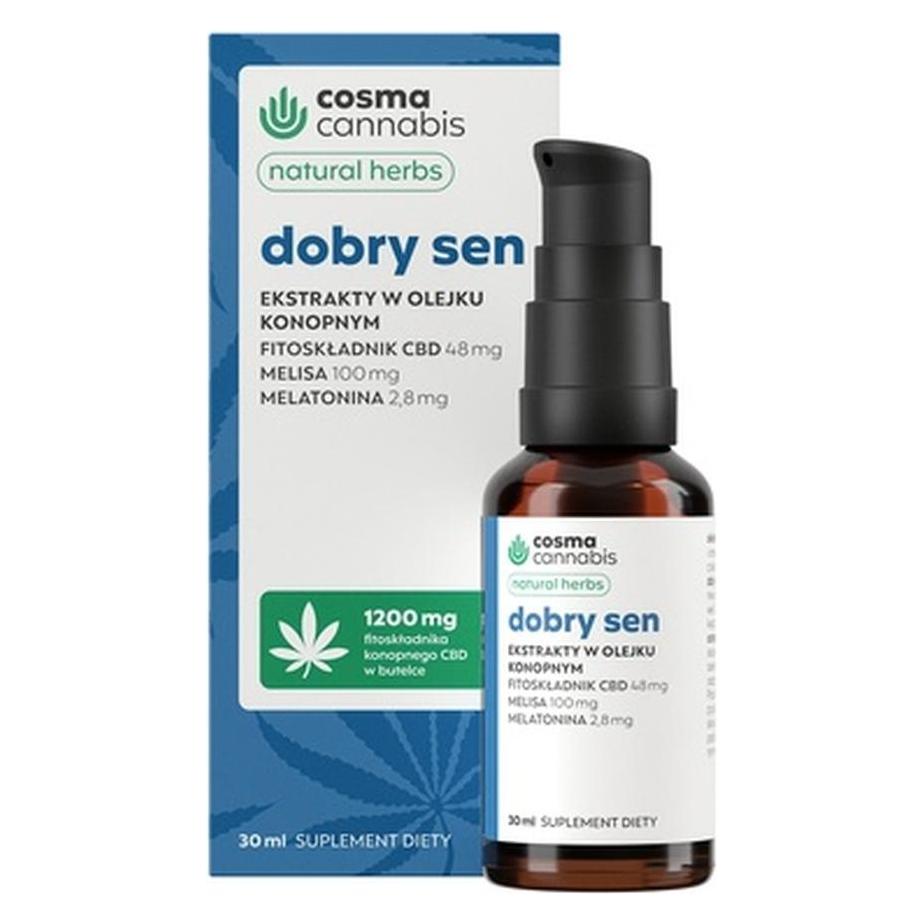 Green Paw Cosma Cannabis Natural Herbs Extracts In Hemp Oil Good Sleep 30ml (OTHER)
