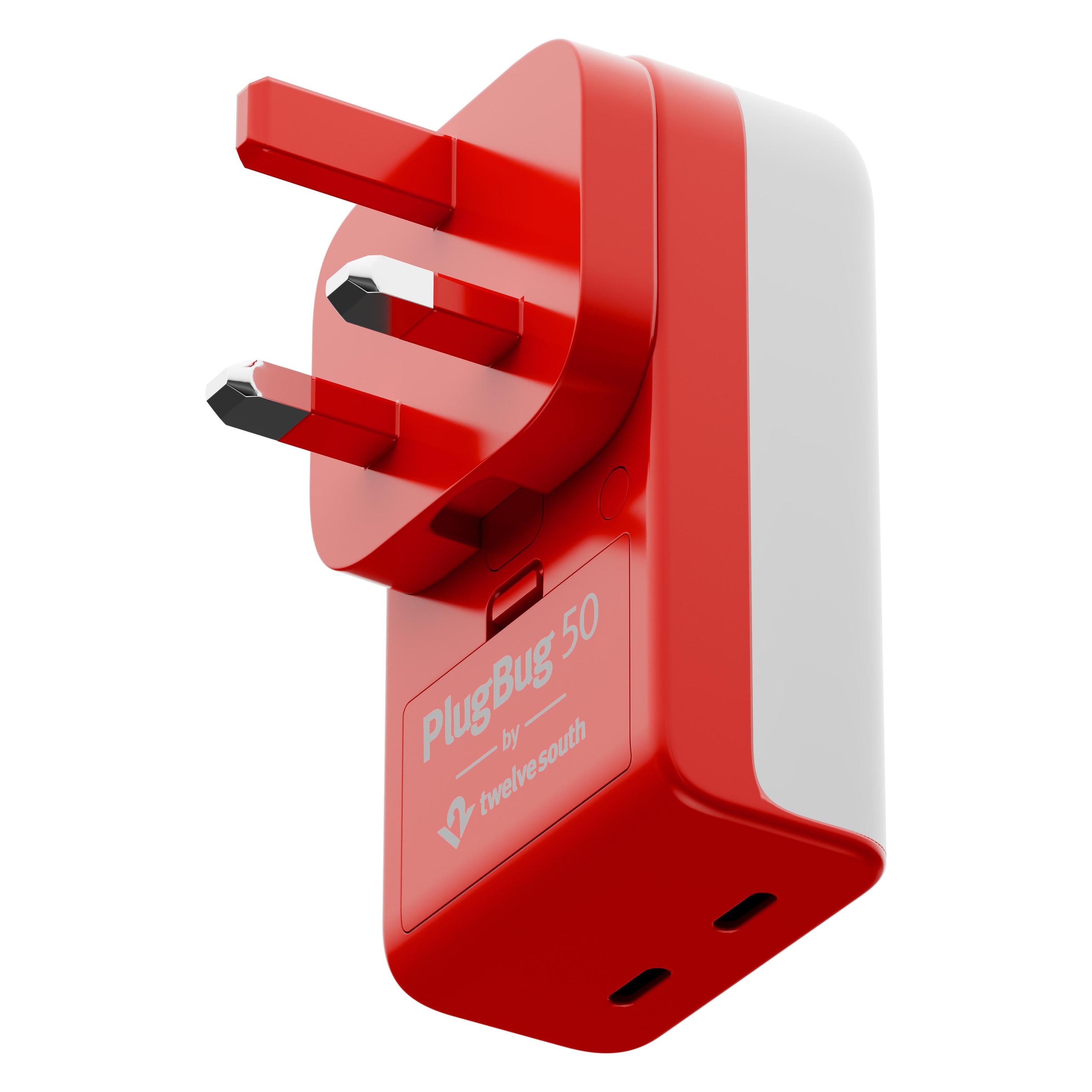 TwelveSouth PlugBug Travel 50W (Travel) (50 W, 1 Port) (TS-2441)
