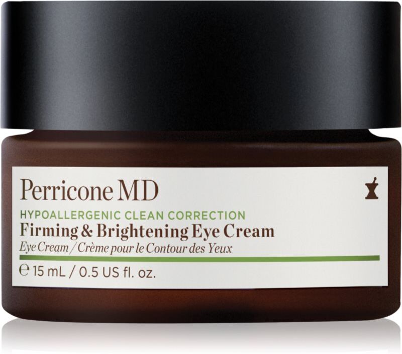 N.V. Perricone MD Hypoallergenic Clean Correction Eye Cream moisturising and brightening treatment for eyelids and dark circles 15 ml