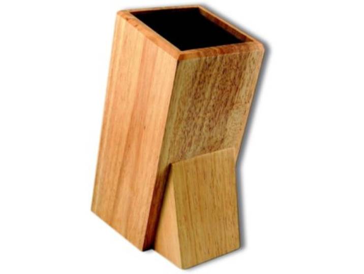 Tb - Bloc Couteaux Vide Universel En Bamboo