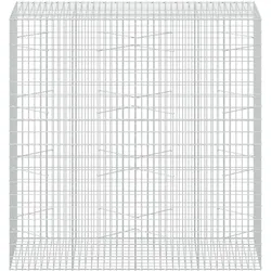 vidaXL, Steinkorb, Gabion mit 5 mm Draht und 5x10 cm Maschen 200x100x200 cm