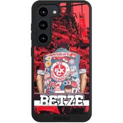 Nivocase Handyhülle für Samsung Galaxy S23 Hülle NIVOpure Case Schwarz 1. FC Kaiserslautern 1. FCK (Samsung Galaxy S23), Smartphone Hülle, Schwarz