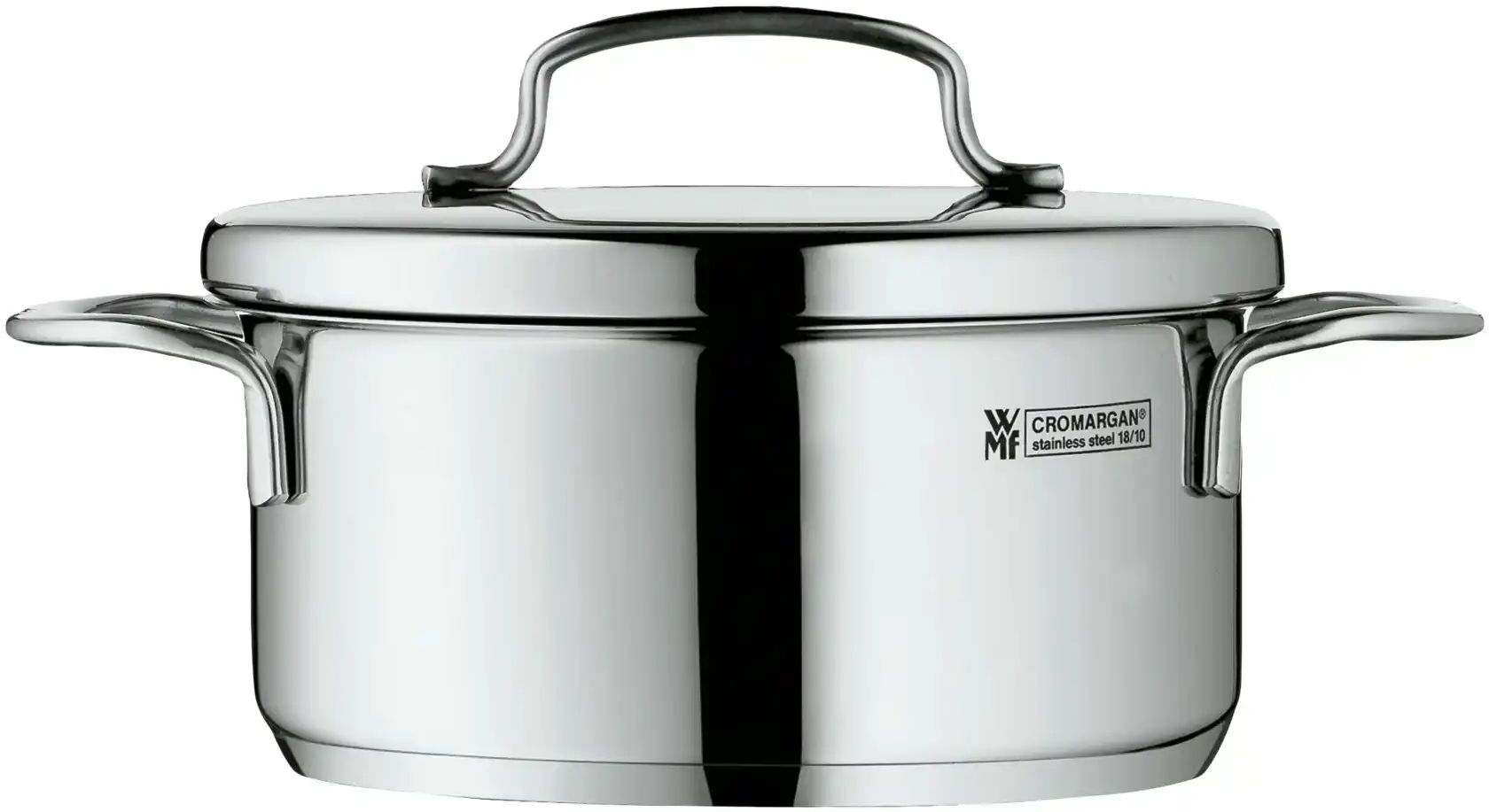 WMF Bratentopf mit Deckel 12cm  Mini ¦ silber ¦ Edelstahl Ø: 12
