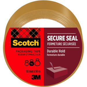 Scotch Packband HV5050SB, PP, braun, 50mm x 50m, leise abrollbar