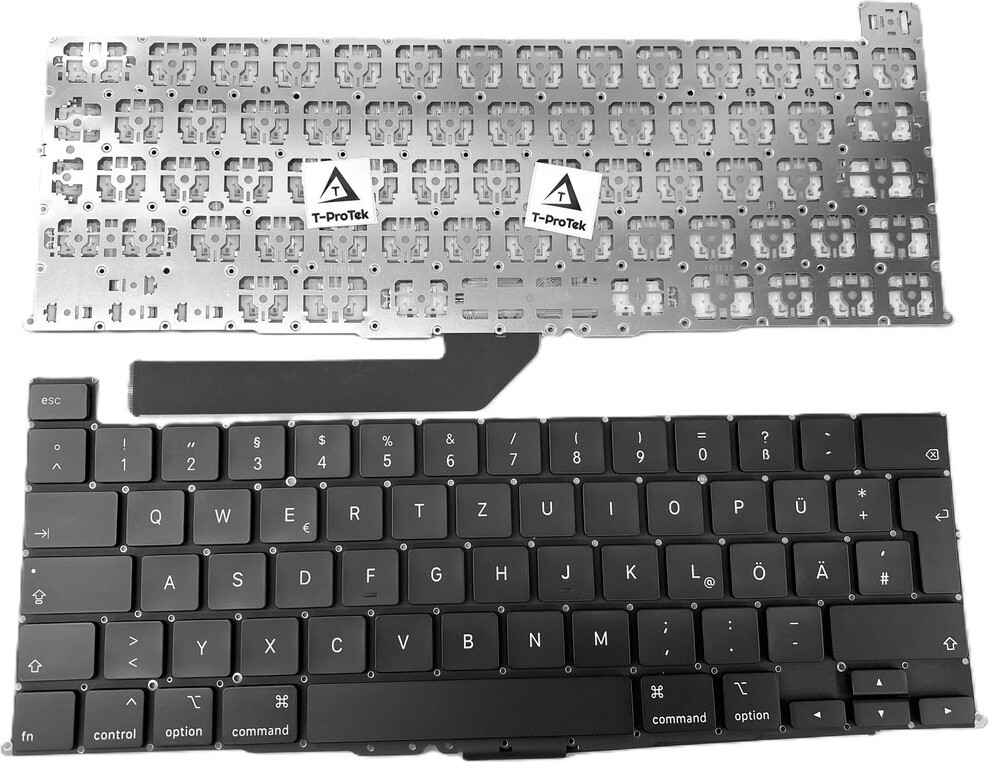 T-ProTek Duits toetsenbord compatibel met Apple MacBook Pro Air A2141