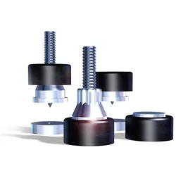 Soundcare SuperSpikes M8 Silber - 4er Set, Audio Zubehör, Silber