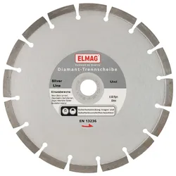 ELMAG Diamantscheibe SILVER LINE - UNI (Bohrung: 30,0 mm) - 61568