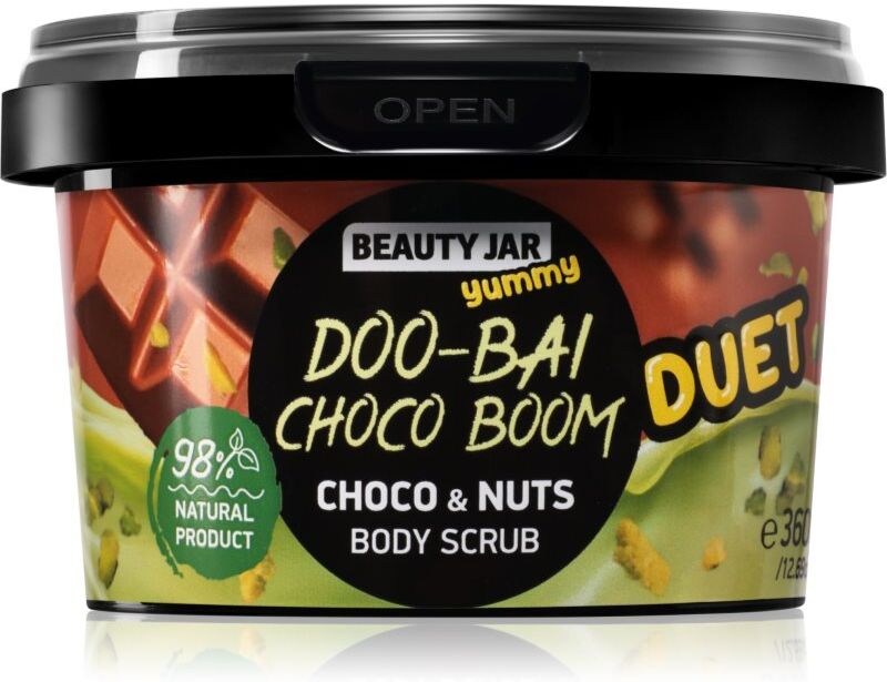 Beauty Jar Yummy Doo-Bai Choco Boom gentle body scrub 360 g
