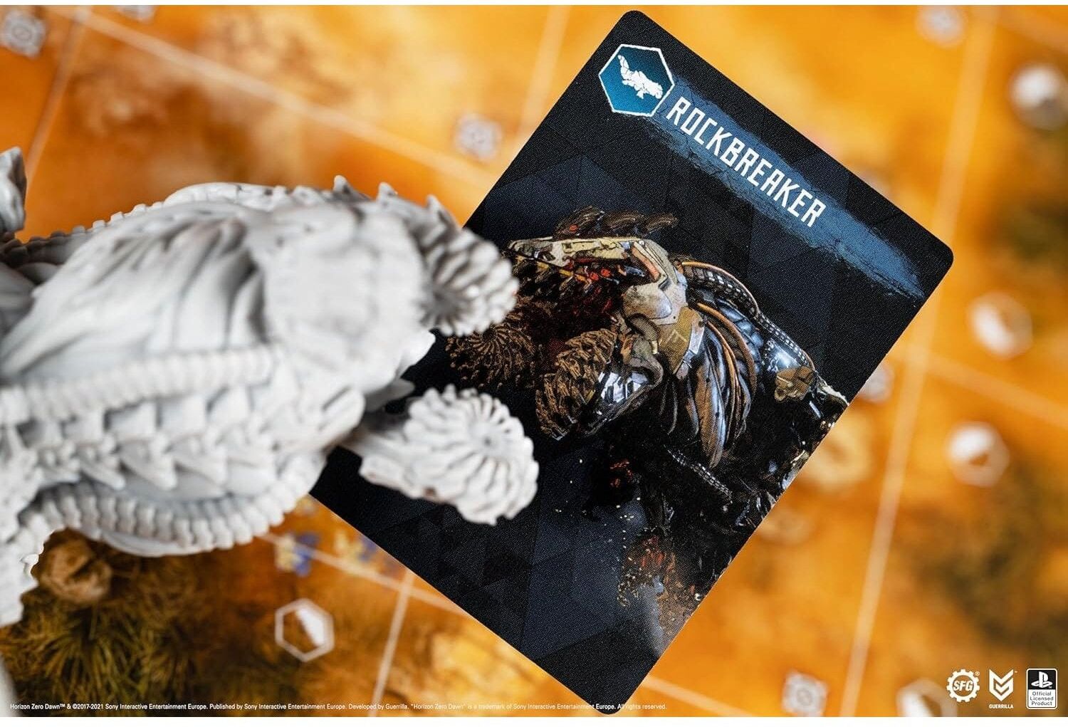 Horizon Zero Dawn: The Board Game - Rockbreaker Expansion for 1-4 Players, Ages 12+, by Steamforged Games