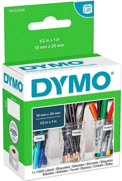 Dymo Lw Universal-Etiket 13x25 Mm