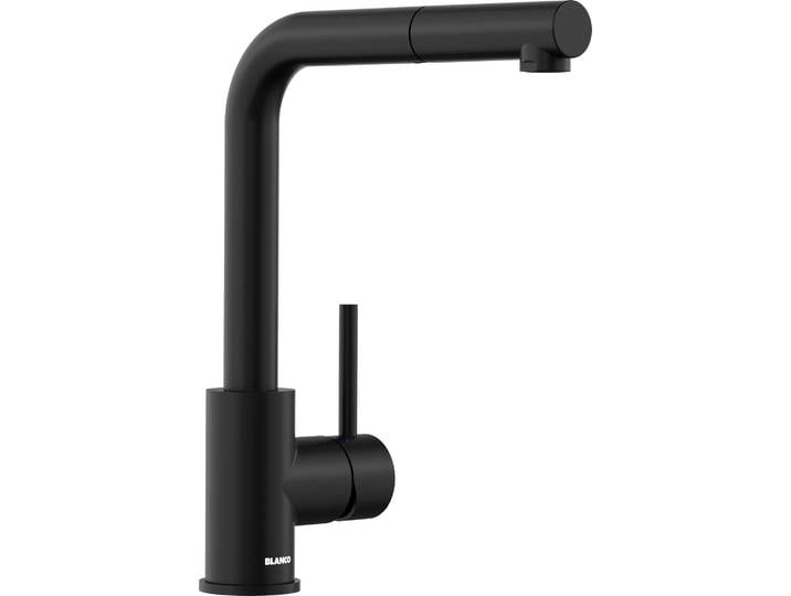 Mitigeur évier avec douchette noir mat - Blanco - 526660 - mila-s