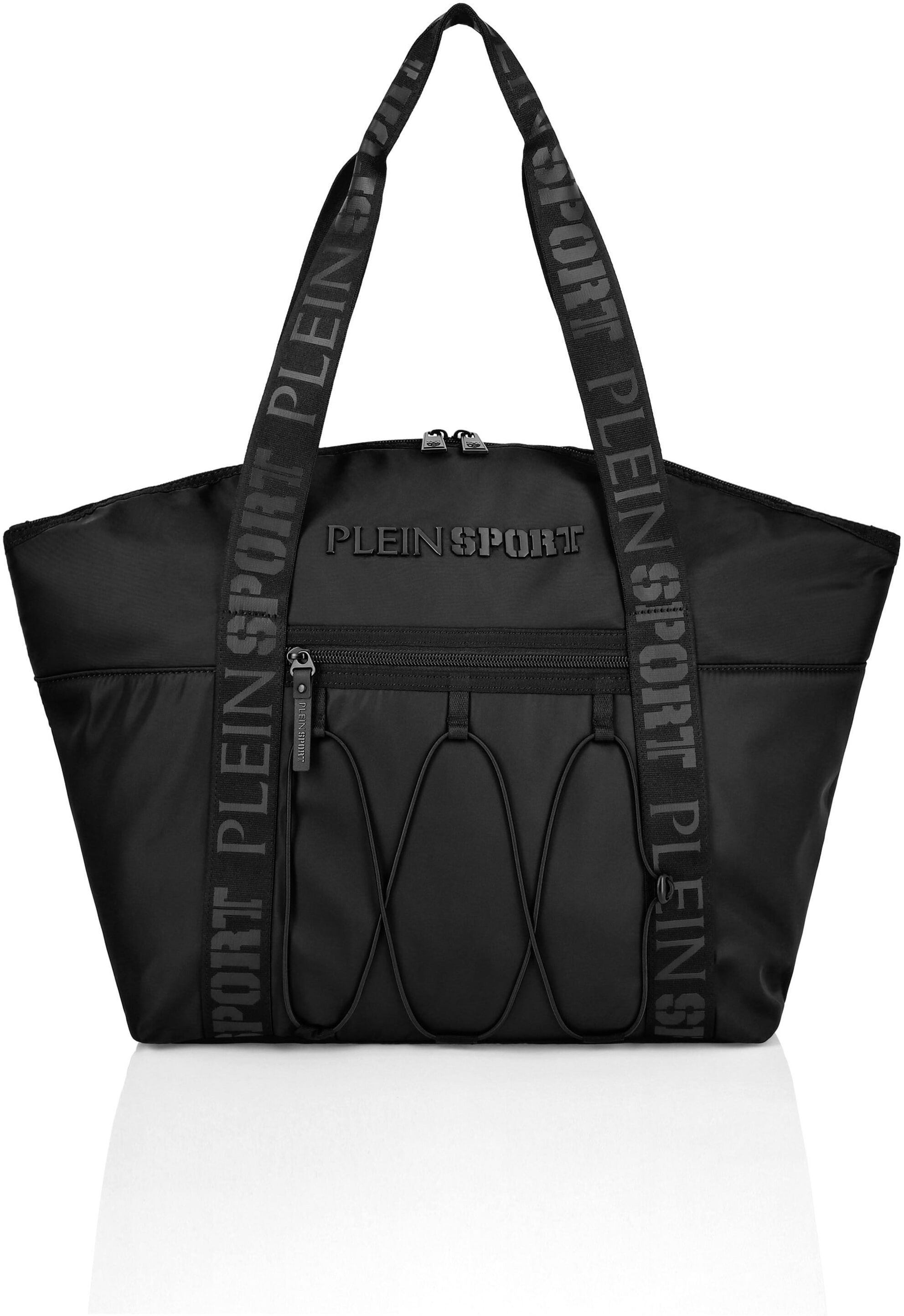 Shopper PLEIN SPORT "Tragetasche", Damen, schwarz (02, schwarz), Taschen Shopper