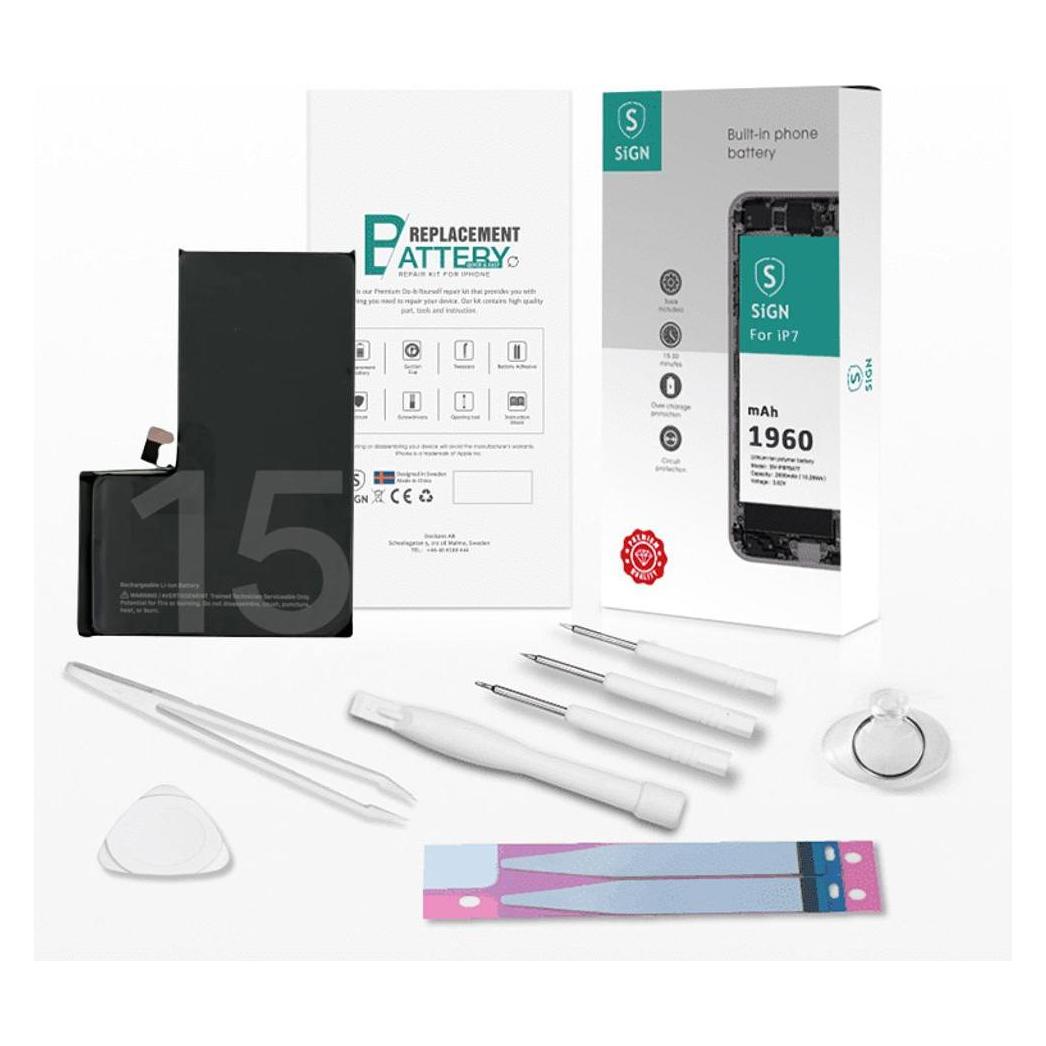 SIGN Complete Battery Replacement Kit - iPhone 15 (SN-IP15BATT)