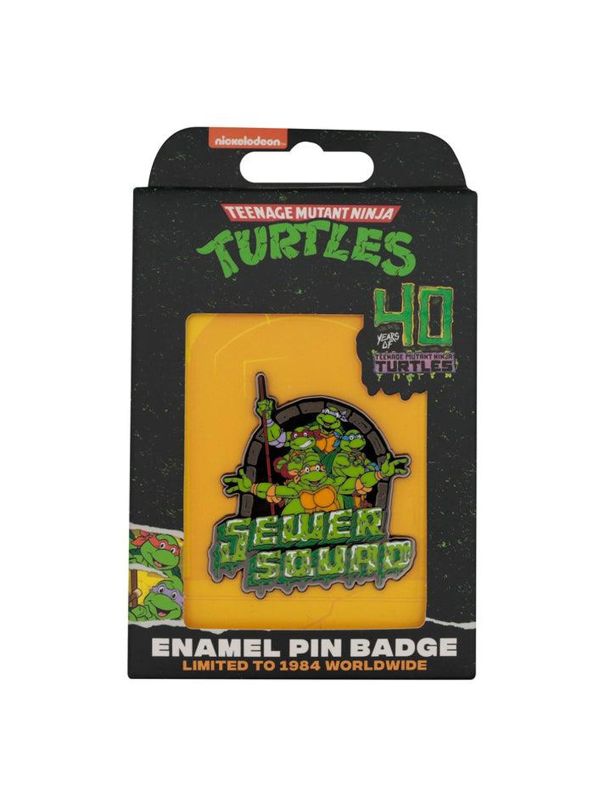 FaNaTtik - Teenage Mutant Ninja Turtles Limited Edition 40th Anniversary Pin Badge - Pin / Button