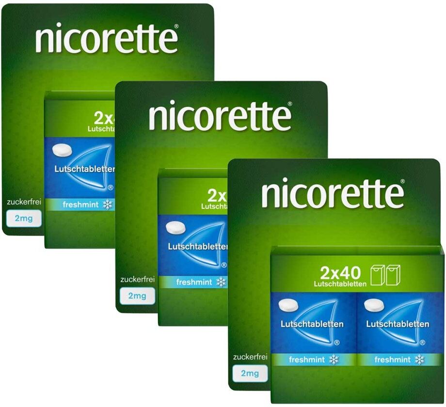 nicorette® Lutschtabletten 2 mg
