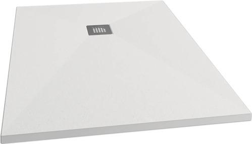 SCHULTE Duschwanne Centrostone ExpressPlus 100 x 140 x 3 cm weiß EP220114 9016