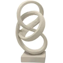 Skulptur Kelly in Beige matt
