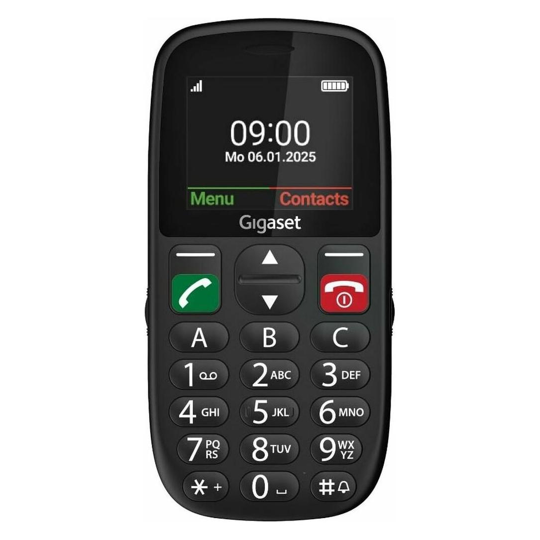 Gigaset GL395 black (2.20", 0.30 Mpx) (S30853-H1230-R101)