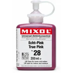 Mixol Abtönkonzentrat 200ml Nr. 28 - Echt-Pink