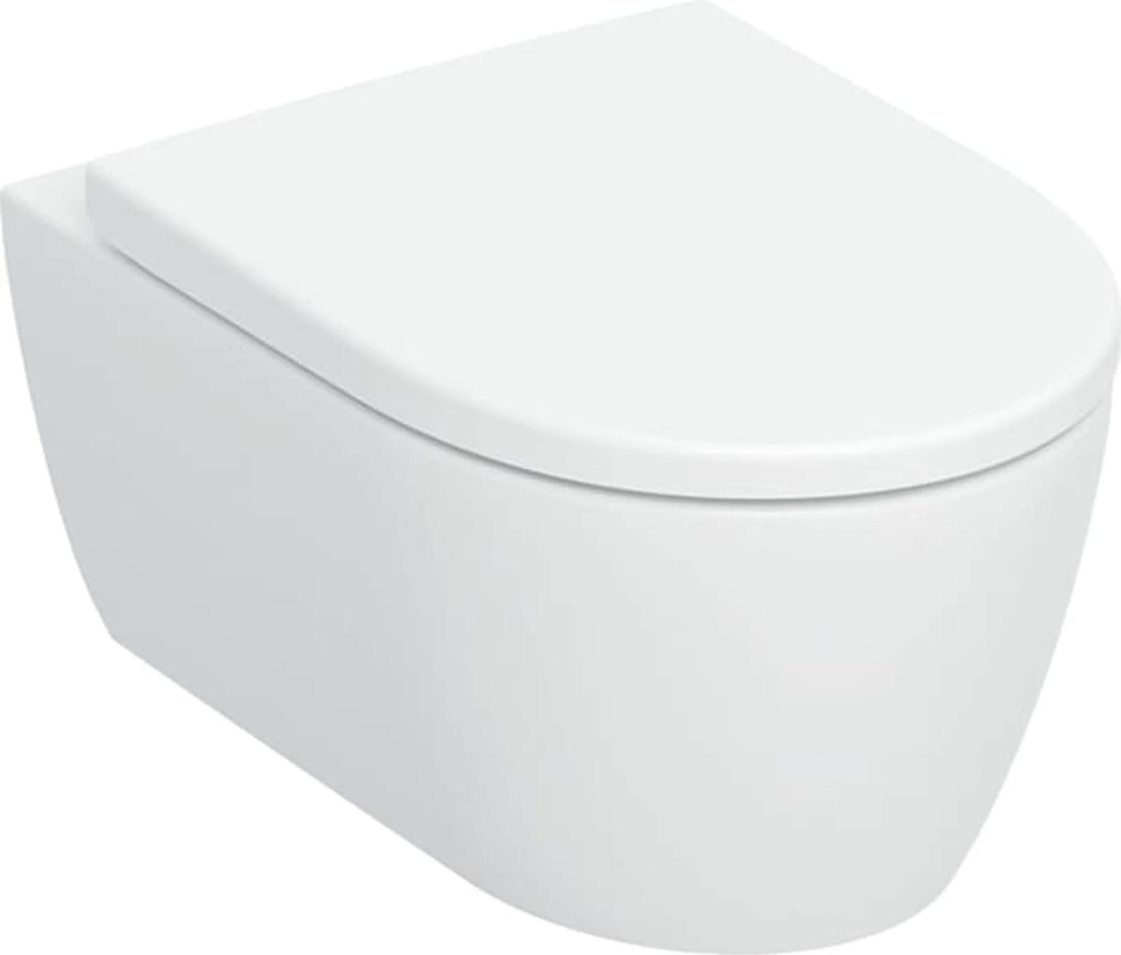 Geberit iCon Set WWC-T Turboflush T53 met toiletzitting