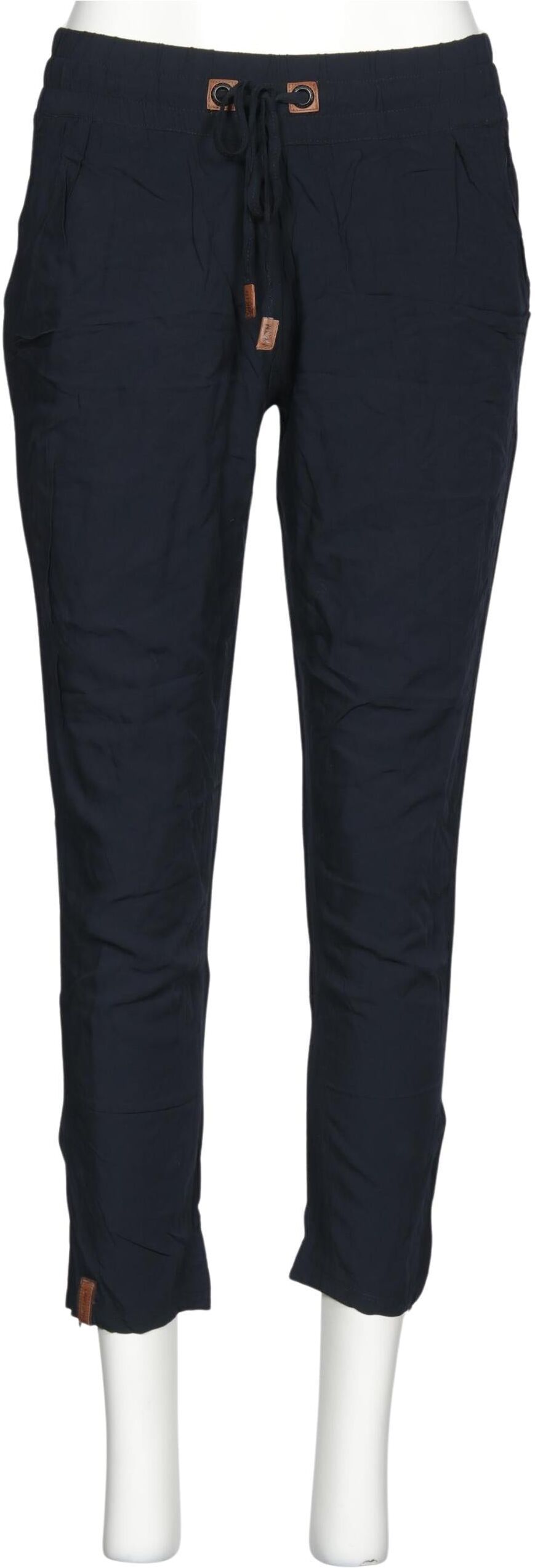 Naketano Damen Stoffhose, Marineblau, Gr. M, Viskose - Second Hand