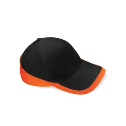 Basecap Teamwear Competition "CB171" - schwarz/orange