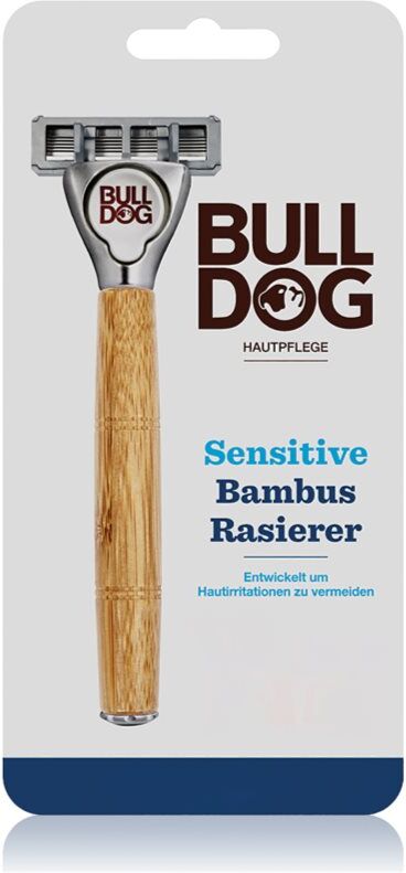 Bulldog Sensitive Bamboo Razor and Spare rasoir + têtes de rechange
