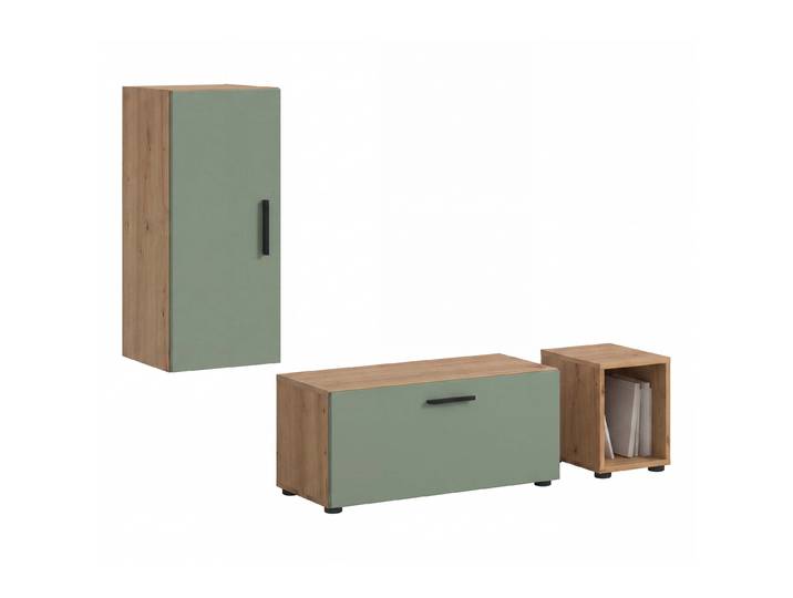 Tchibo - xonox Wohnwand »Only« - 75x34x34cm - dunkelgrün -